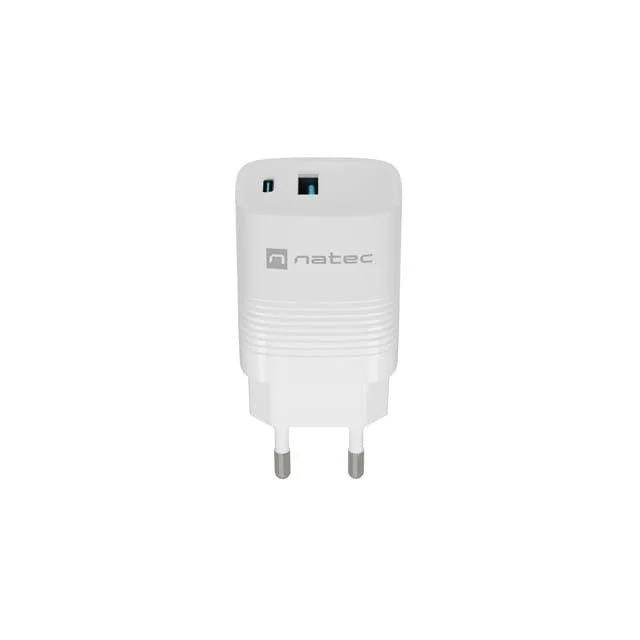 Natec Ribera GAN 30W USB-A USB-C white — image 6