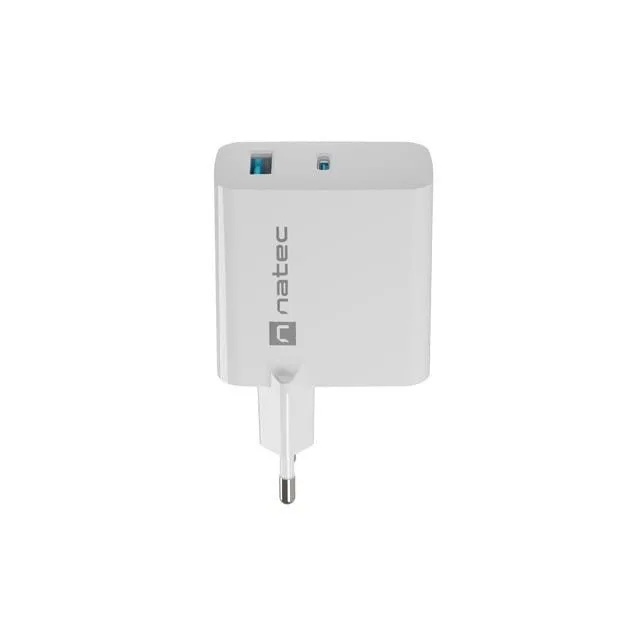 Natec Ribera GaN 65W USB-A USB-C biała — image 5