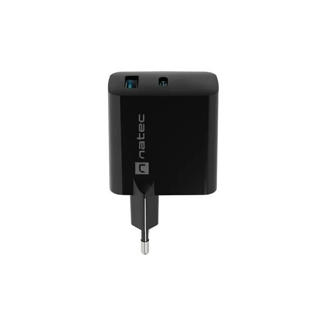 Natec Ribera GaN 65W USB-A USB-C czarna — image 6