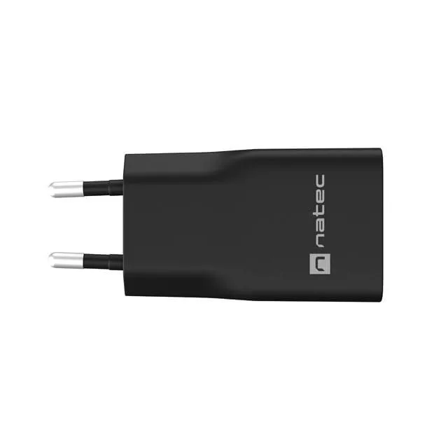 Natec Ribera GAN Slim 20W USB-A USB-C black — image 3