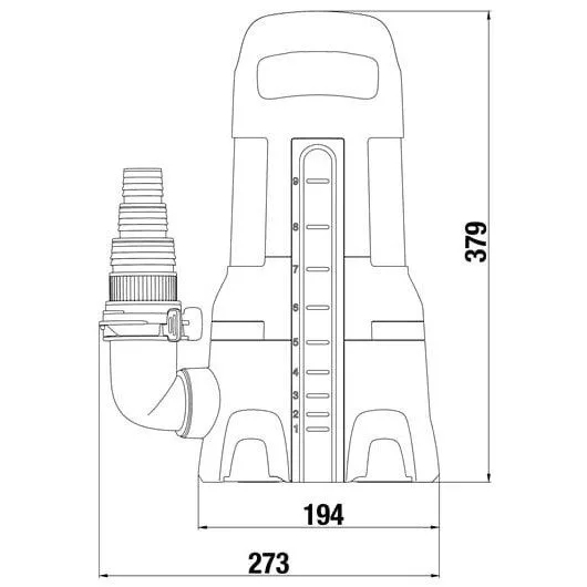 Gardena Immersion pump for dirty water 20000 Aquasensor (9044-20) — image 3