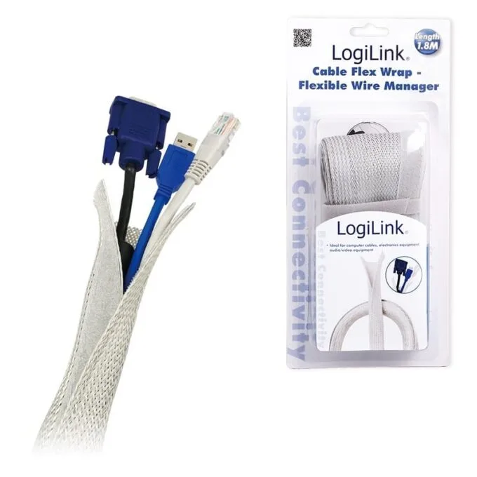 LogiLink flexible grey — image 1