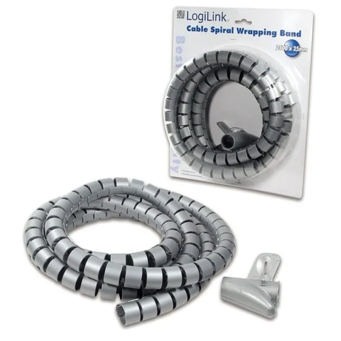 LogiLink KAB0013 spiral silver — image 1