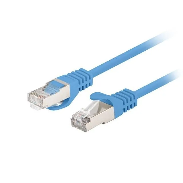 Lanberg 10-Pack Patchcord cat.6 FTP 1.5m blue Fluke Passed — image 1