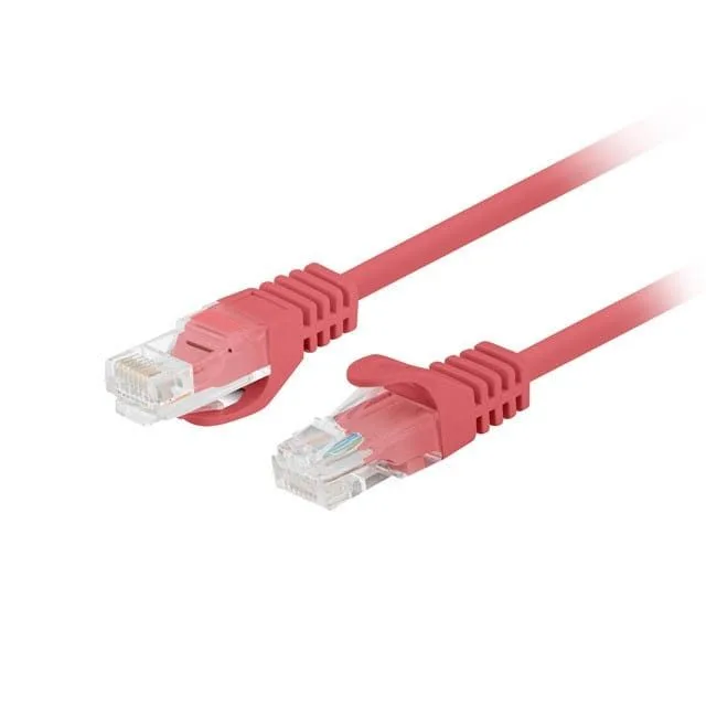 Lanberg 10-Pack Patchcord cat.6 UTP 3m red Fluke Passed — image 1