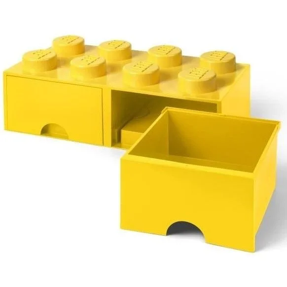 Lego Brick Drawer 8 Yellow — image 3