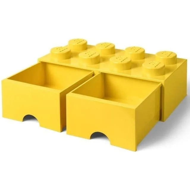 Lego Brick Drawer 8 Yellow — image 4
