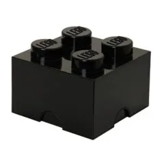 Lego Storage Brick 4 Black