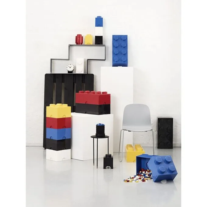 Lego Storage Brick 4 Black — image 5