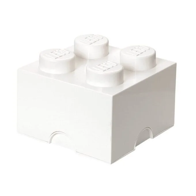 Lego Storage Brick 4 White — image 1