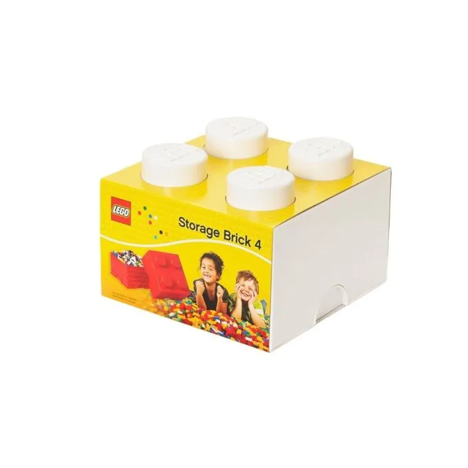 Lego Storage Brick 4 White — image 2