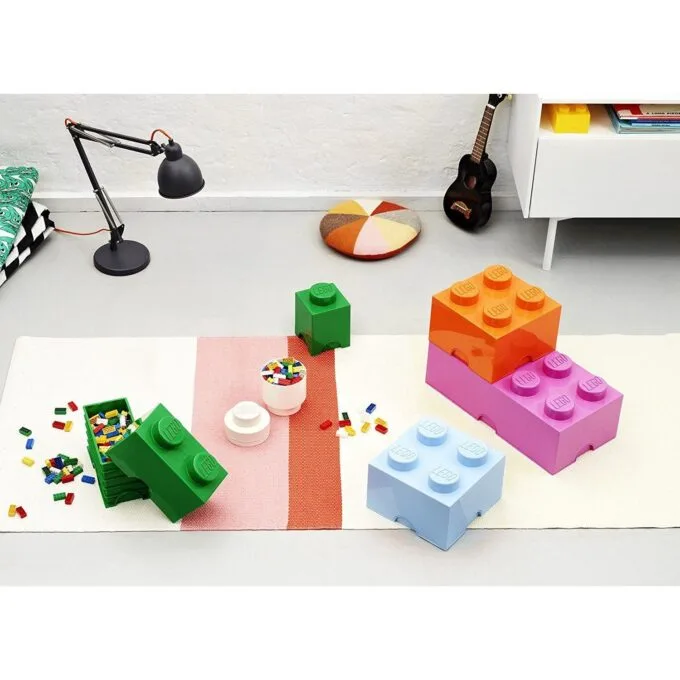 Lego Storage Brick 4 light blue — image 3