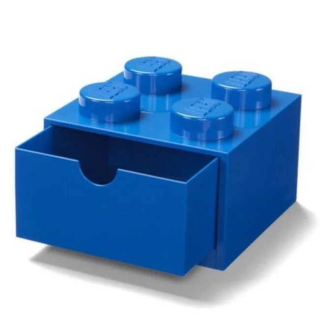 Lego Brick 4 Desk Drawr blue — image 2