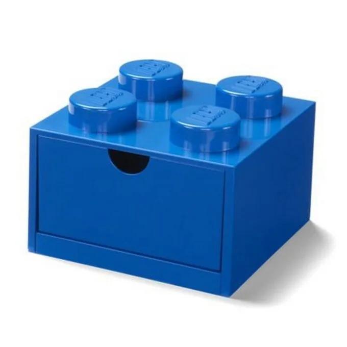Lego Brick 4 Desk Drawr blue — image 3