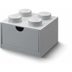 Lego Brick 4 Board Drawr Grey