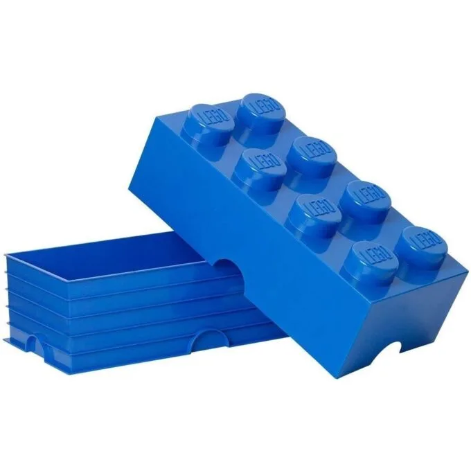Lego Storage Brick 8 blue — image 2