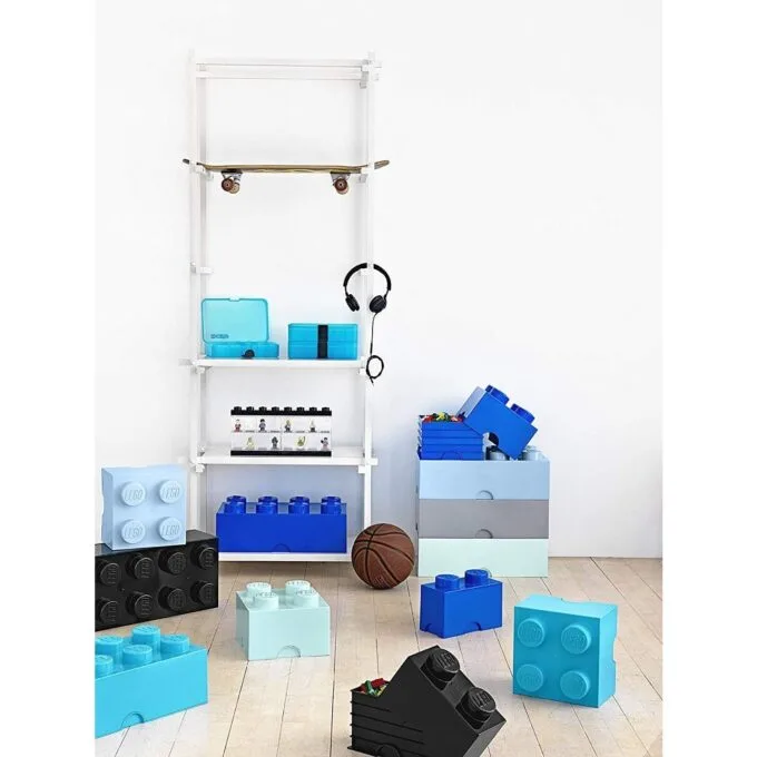 Lego Storage Brick 8 blue — image 3
