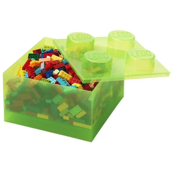Lego Brick 4,40090806 light green transparent — image 3