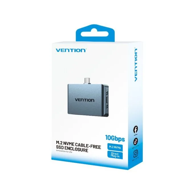 Vention MA Portable Plug & Play Cable-Free NVME Enclosure KPXH0 — image 13