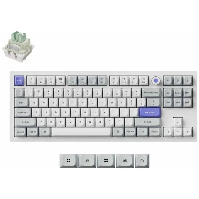 Keychron Q3HW-P1 80% Magnetic White — image 2