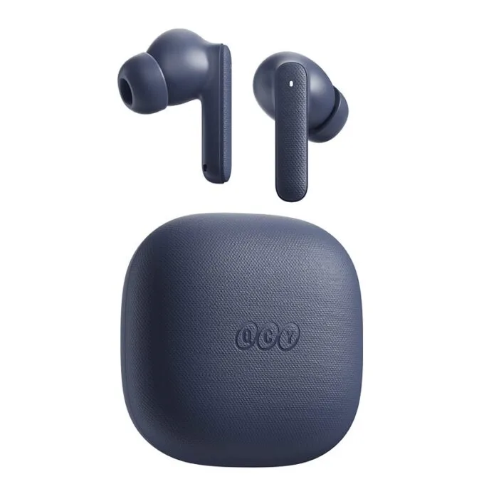 QCY Buds Sky Blue - Noise Reduction Clear Calls TWS Earbuds 35h, 10mm dynamic drivers — image 2