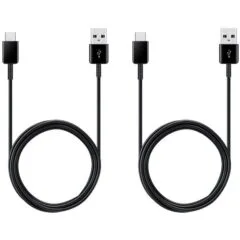 Samsung USB-A - USB-C (2 pcs) black