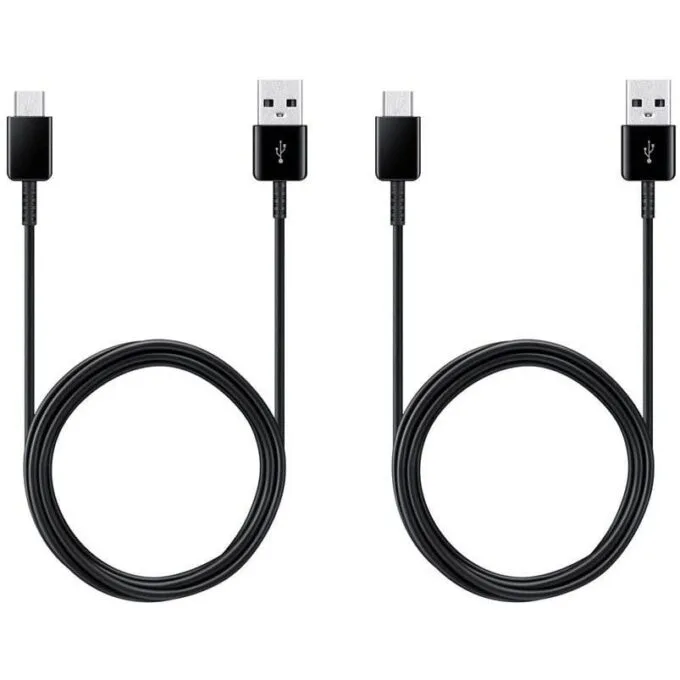 Samsung USB-A - USB-C (2 pcs) black — image 1