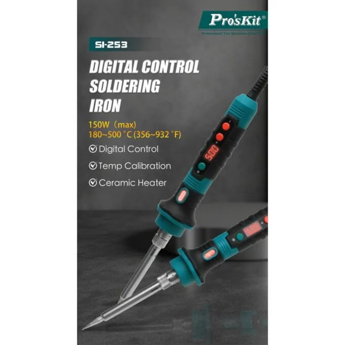 Proskit Soldering Iron with Digital Temp.Control 150W SI-253 — image 2