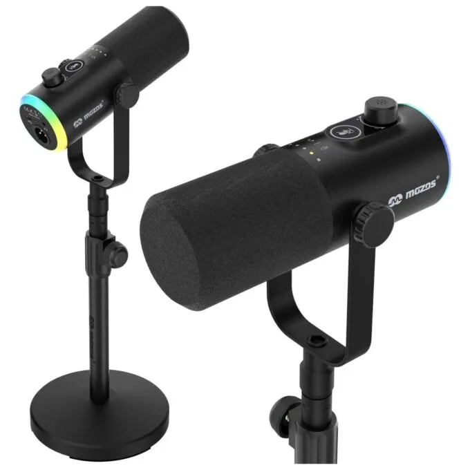 Mozos GM-ONE USB XLR RGB LED black — image 1