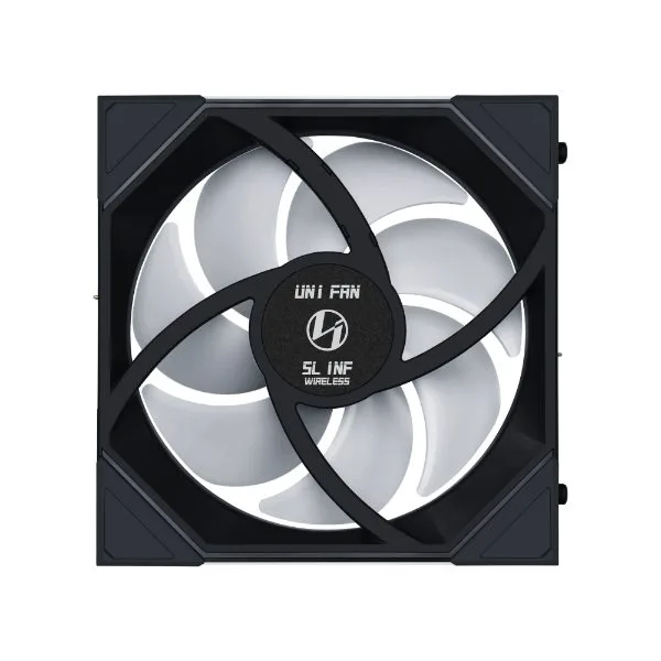 Lian Li UNI FAN INFINITY SL - Wireless - 140 - Reverse - Black - aRGB PWM Fan (1pcs) no controller — image 4