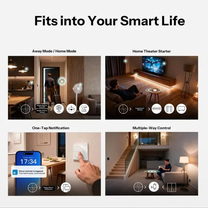 Sonoff Zigbee Smart Scene 4 Button SNZB-01M — image 6