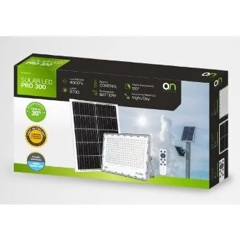 GBC ON LED PRO 300 Solar LED Floodlight with Panel and Remote Control 300W — image 5