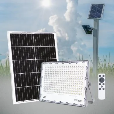GBC ON LED PRO 300 Solar LED Floodlight with Panel and Remote Control 300W — image 6