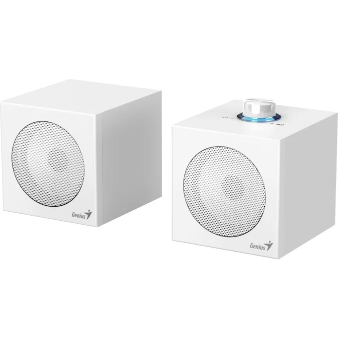 Genius PC Speakers 2.0 USB Audio 4W RMS USB-A+C SP-HF300U White — image 2