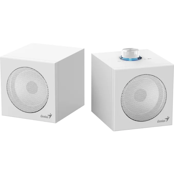 Genius PC Speakers 2.0 USB Audio 4W RMS USB-A+C SP-HF300U White — image 3