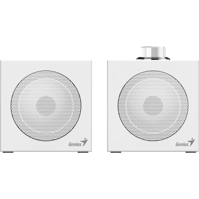 Genius PC Speakers 2.0 USB Audio 4W RMS USB-A+C SP-HF300U White — image 4