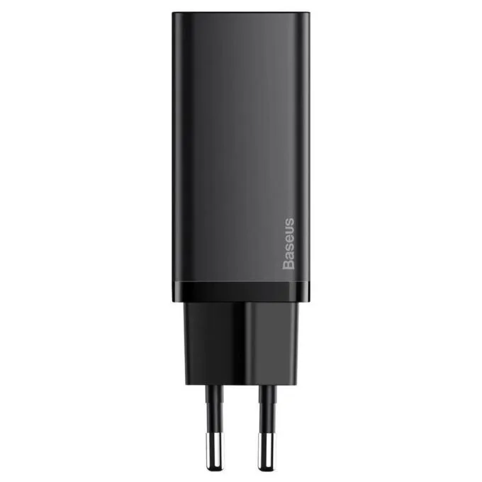 Baseus GaN2 Lite, USB + USB-C, 65W, EU (black) — image 2