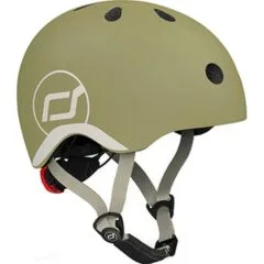 Scoot & Ride XXS-S helmet for children 1-5 years old Olive