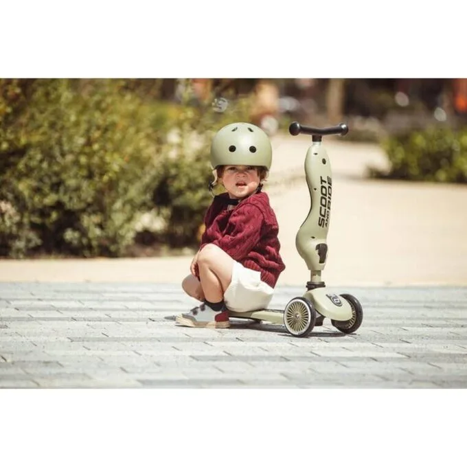 Scoot & Ride XXS-S helmet for children 1-5 years old Olive — image 12