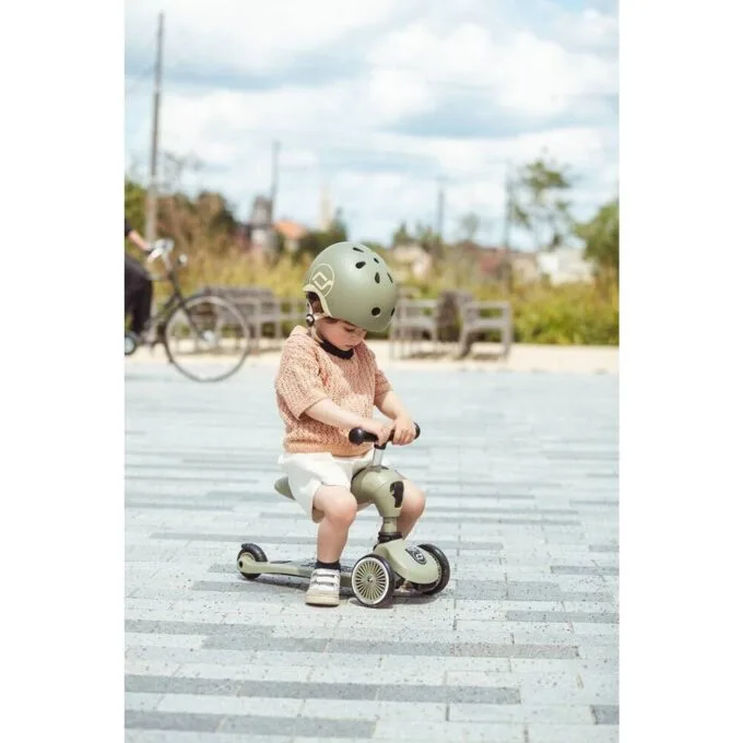 Scoot & Ride XXS-S helmet for children 1-5 years old Olive — image 13
