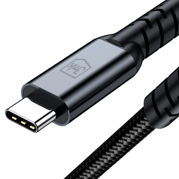 3mk Hyper N-SERIES Thunderbolt 4 240W 40Gb/s 8K60Hz 48V/5A black 1m — image 2