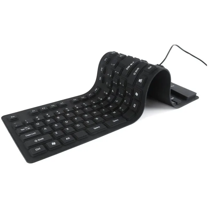 GEMBIRD silicone flexible waterproof USB with OTG black function — image 2