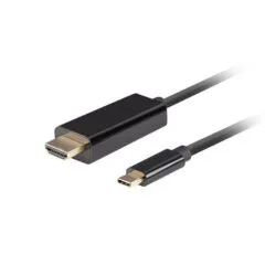 Lanberg USB-C cable - HDMI M/M 1.8m 4K 60Hz black