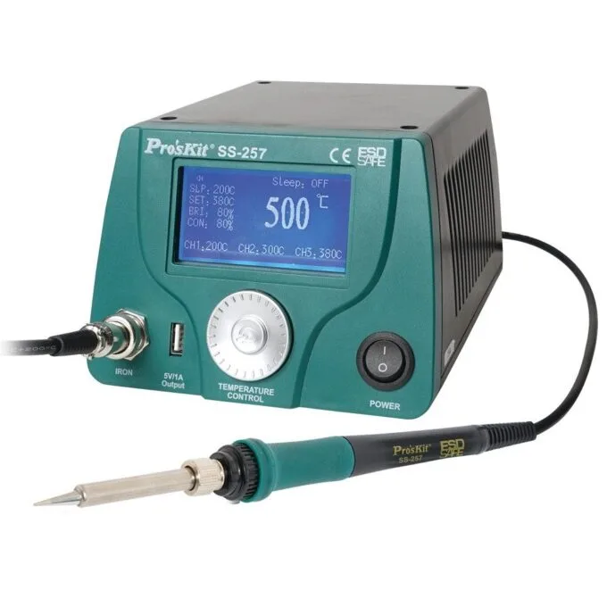Proskit SS-257B Soldering Station with LCD Display — image 1