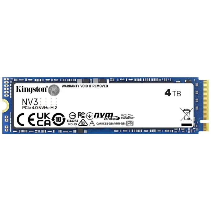 Kingston NV3 M.2 Pcie 4.0 NVMe 4TB — image 2