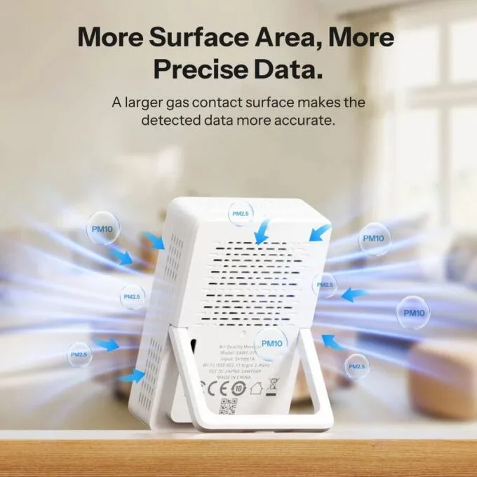 Sonoff Smart Sensor AirGuard For PM2.5/PM10 With Matter (Air Quality Monitor) — image 3