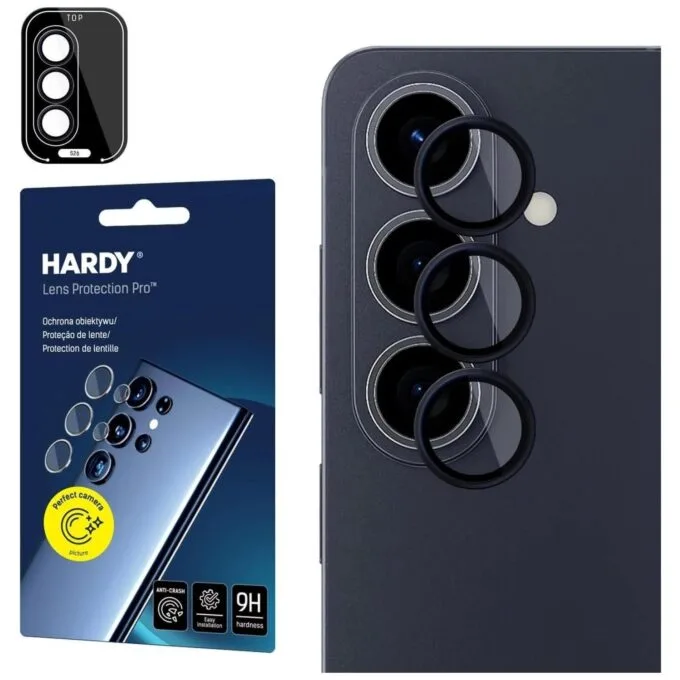 3mk Hardy Lens Protection Pro Black for Samsung Galaxy S26 — image 1