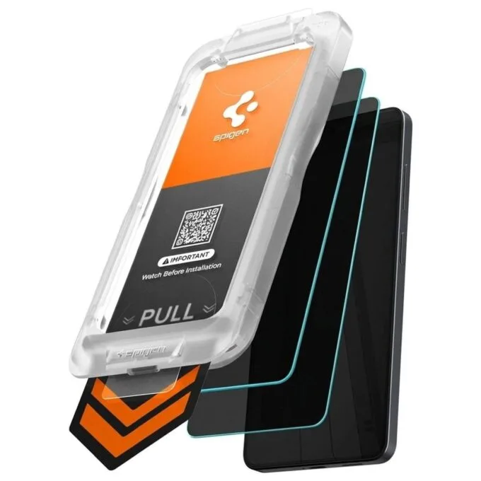 Spigen Glas.TR "EZ Fit Pro AC" HD for Samsung Galaxy S26 Black - 2 pcs — image 1