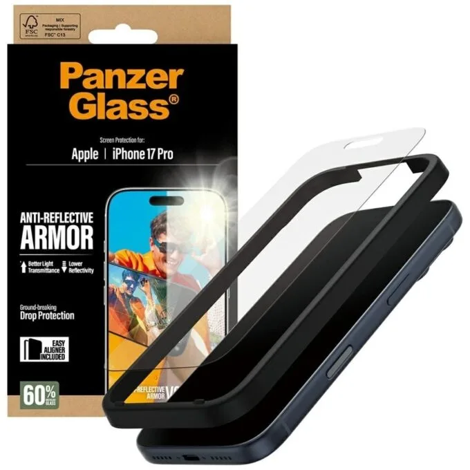 PanzerGlass Armor Anti-Reflexive EasyAligner to Apple iPhone 17 Pro — image 2