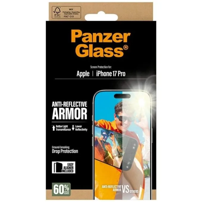 PanzerGlass Armor Anti-Reflexive EasyAligner to Apple iPhone 17 Pro — image 3